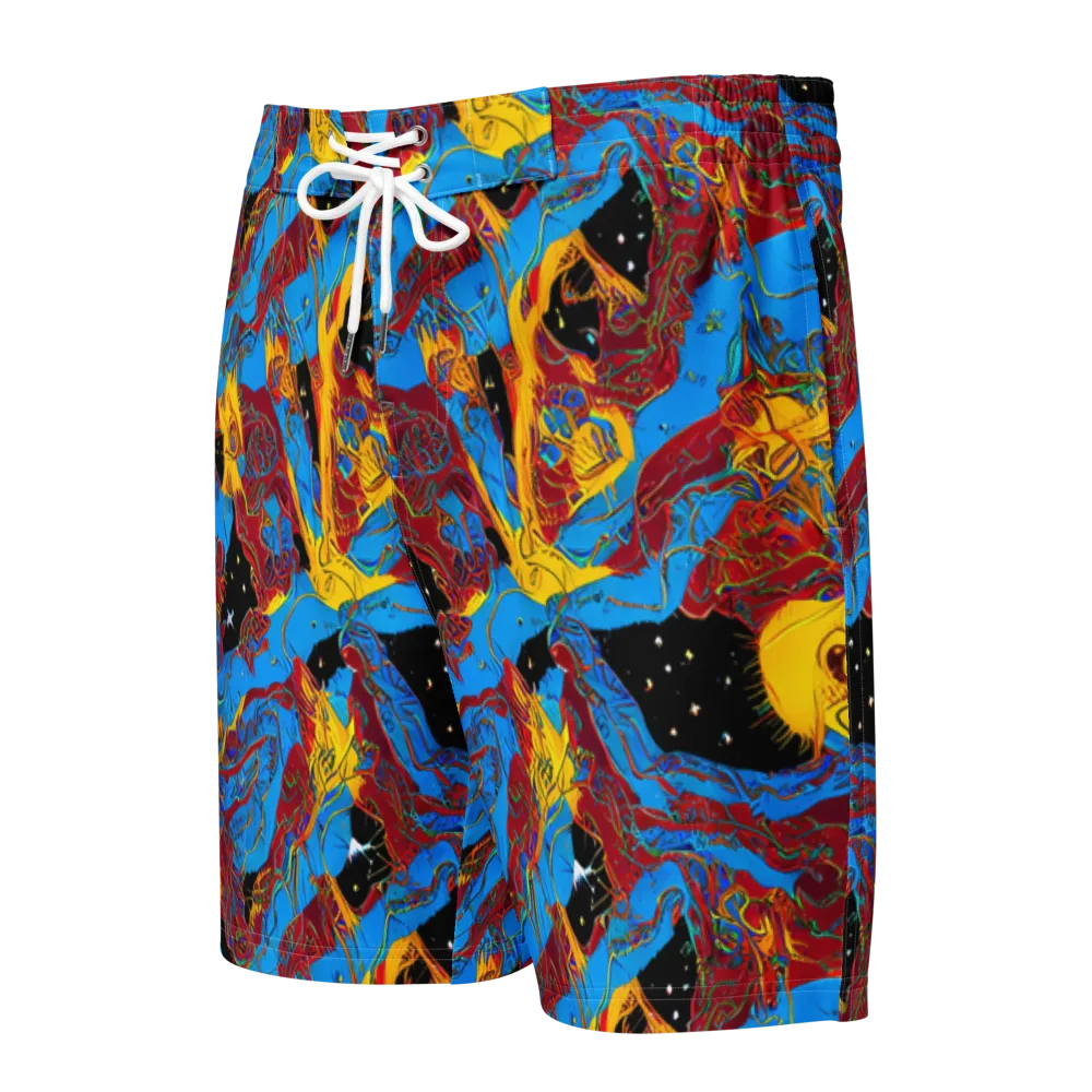 Chromatic Rebellion on Men's Board Shorts — Front