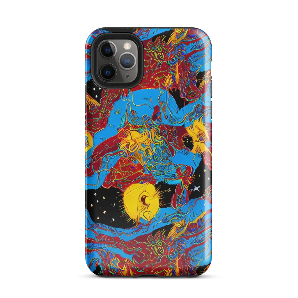 Chromatic Rebellion on Tough Case for iPhone® — Front