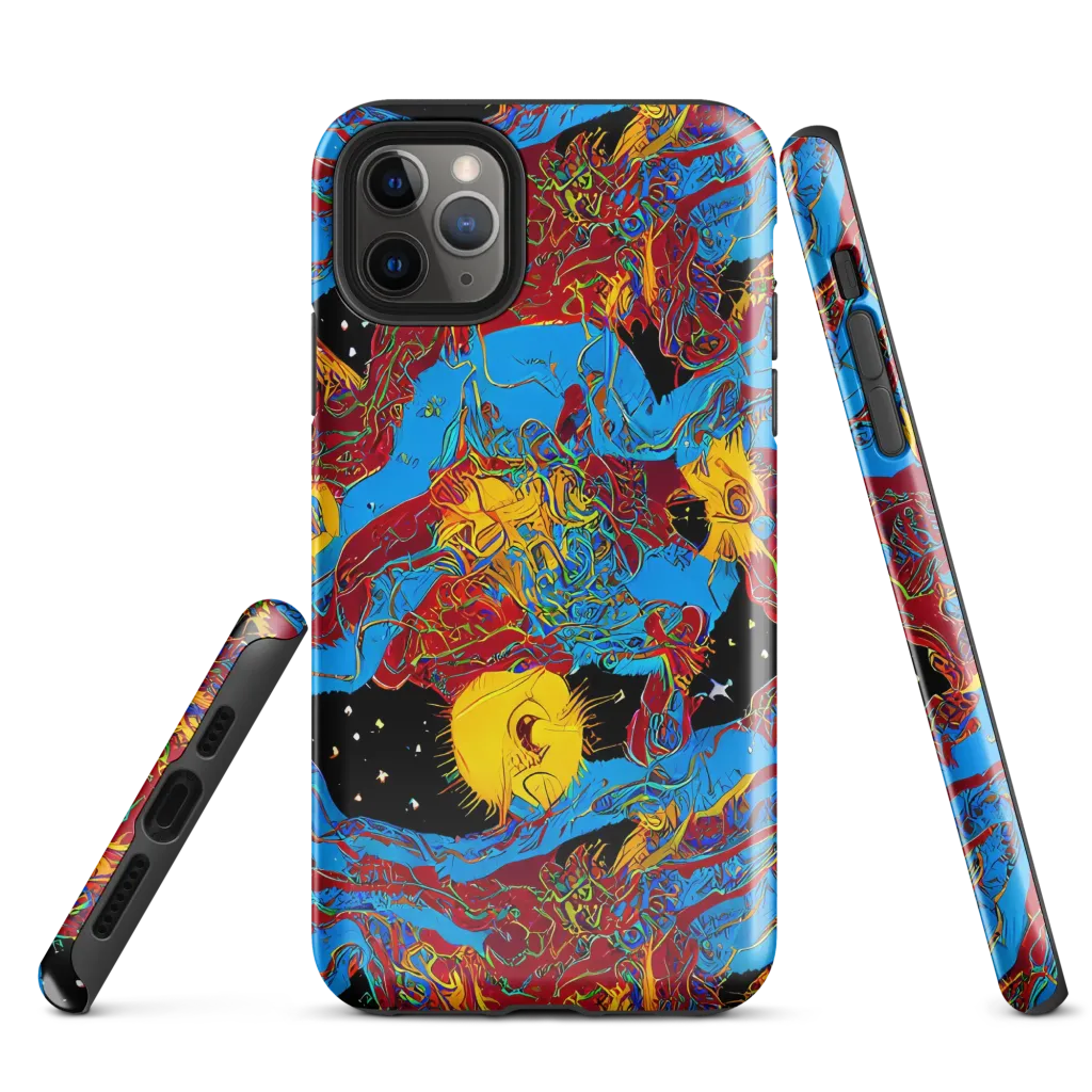 Chromatic Rebellion on Tough Case for iPhone® — Front
