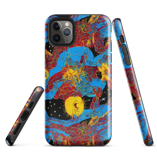 Chromatic Rebellion on a Tough Case for iPhone®