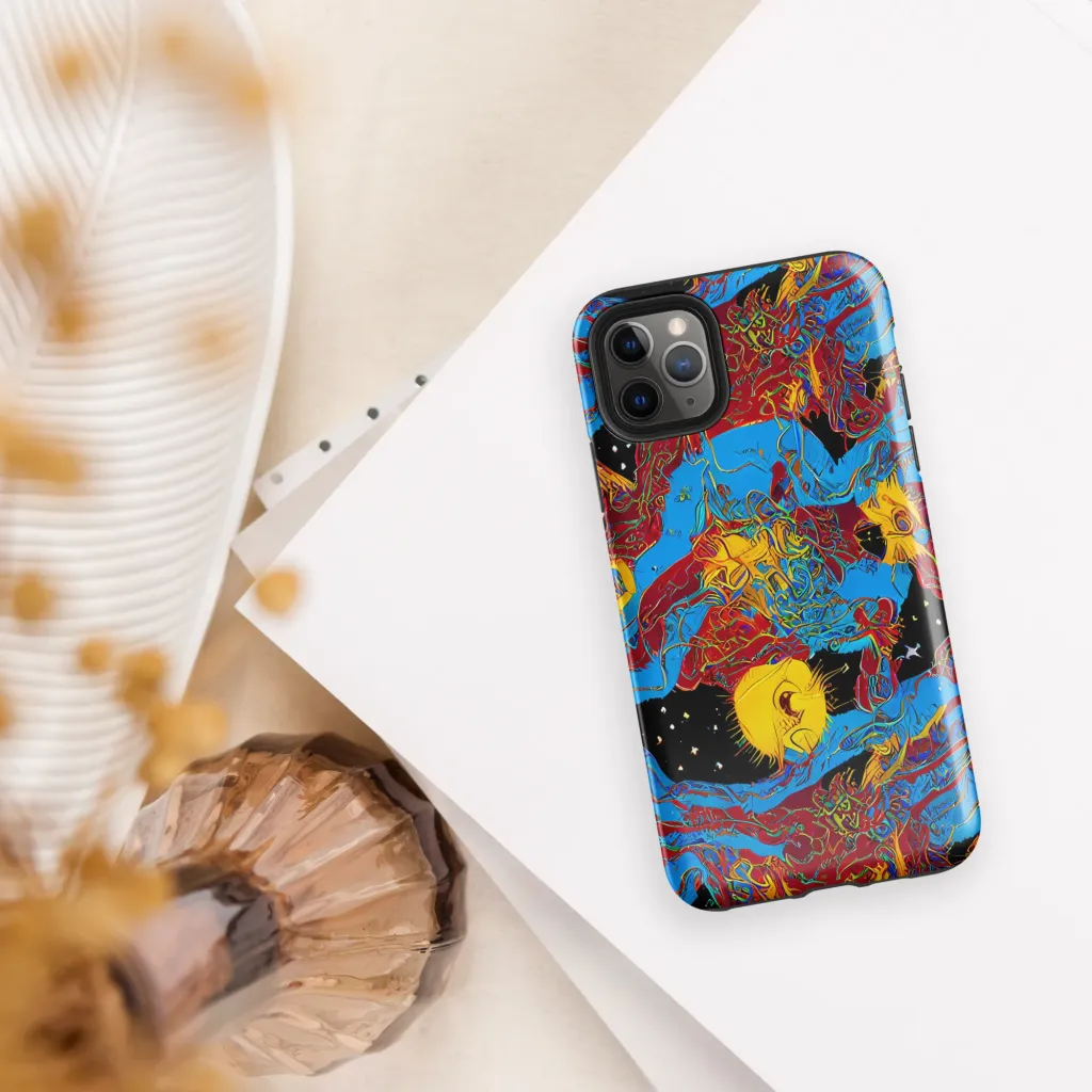 Chromatic Rebellion on Tough Case for iPhone® — Front