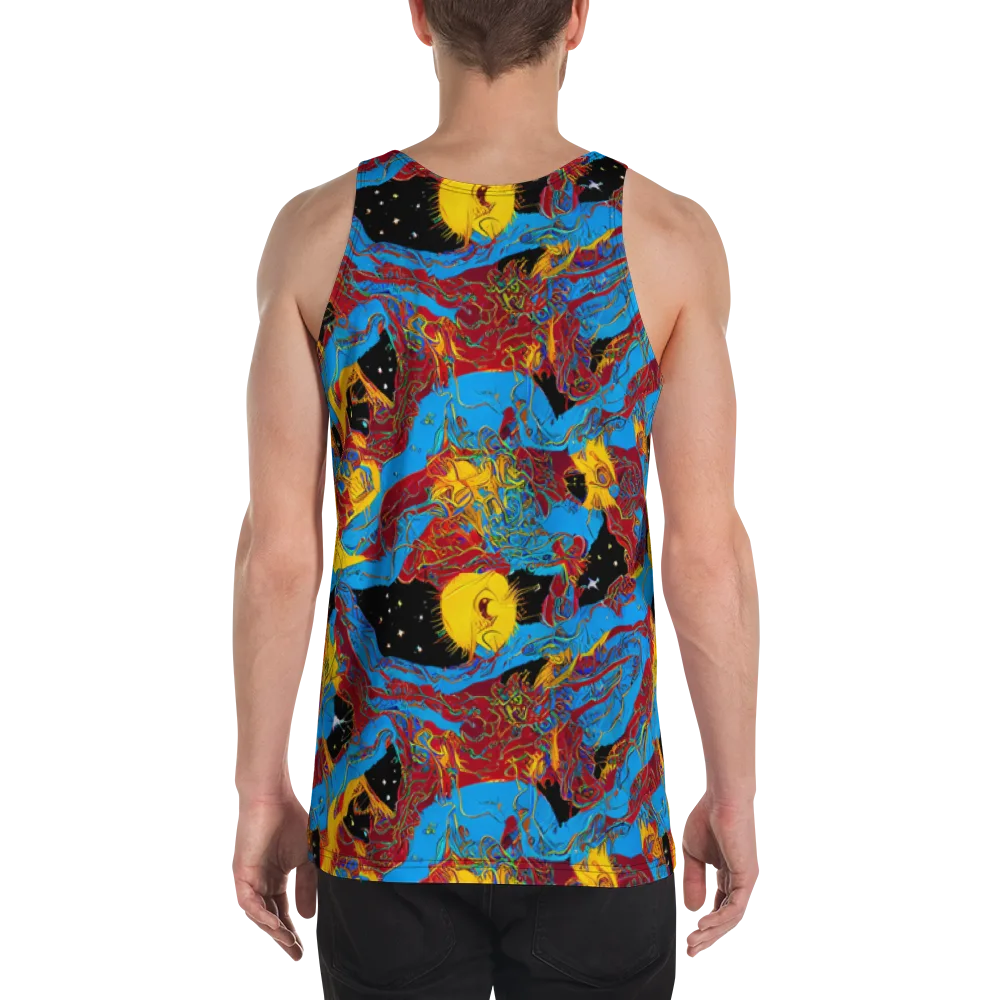 Chromatic Rebellion on Men's Tank Top — Back