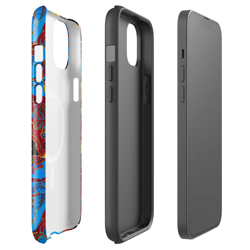 Chromatic Rebellion on MagSafe Tough Case for iPhone® — Front