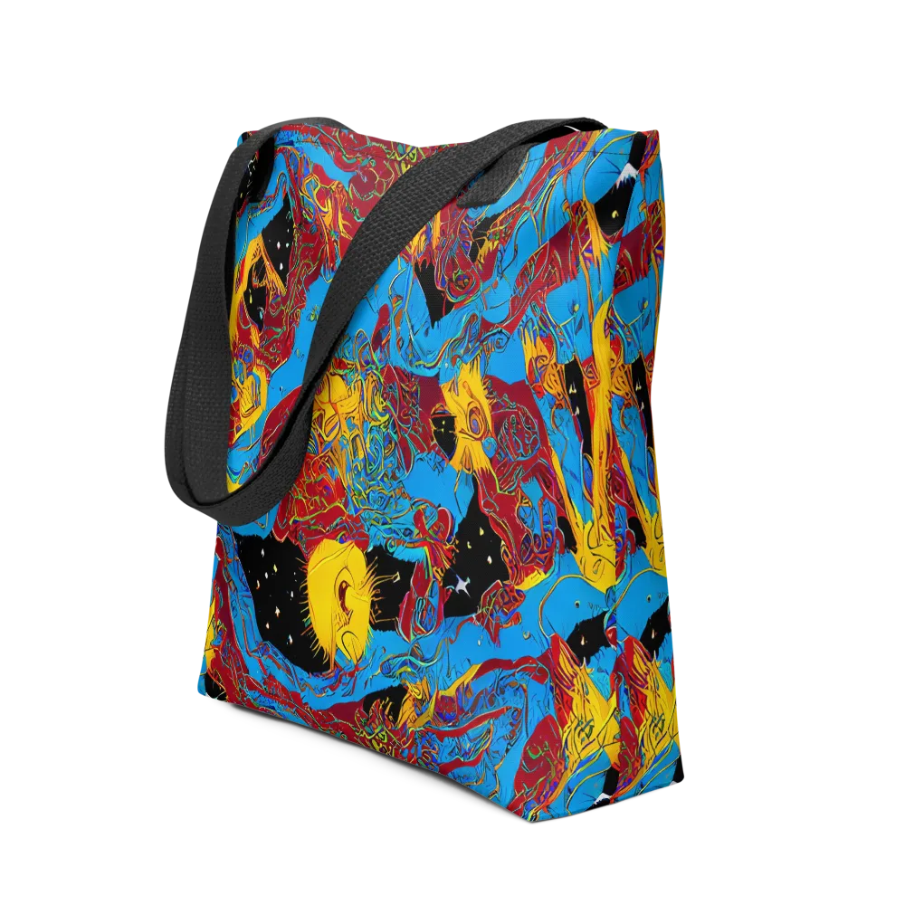 Chromatic Rebellion on Tote Bag — Front