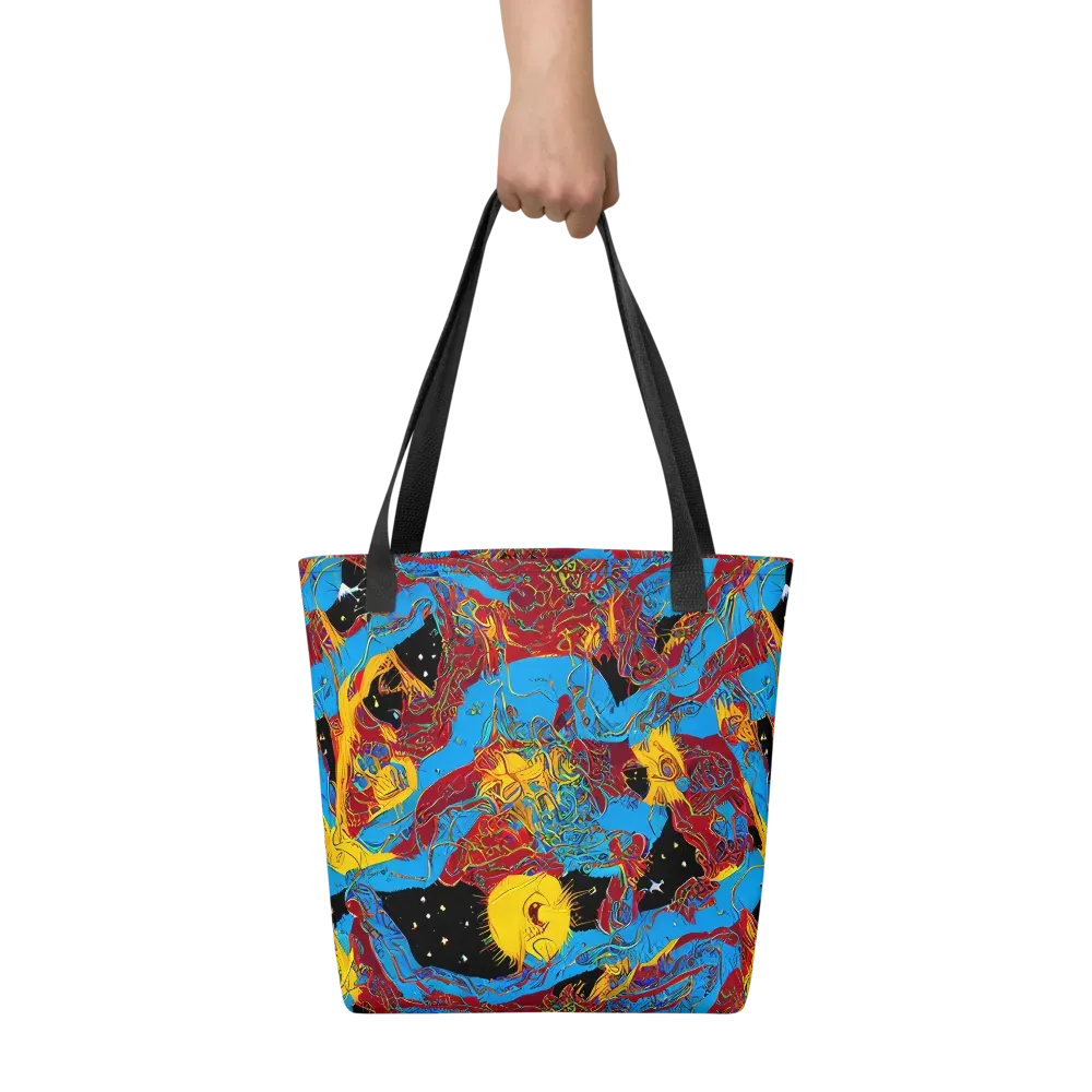 Chromatic Rebellion on Tote Bag — Front