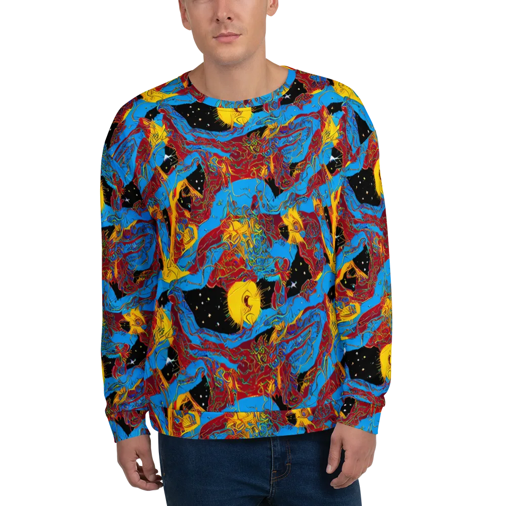 Chromatic Rebellion on Sweatshirt — Front