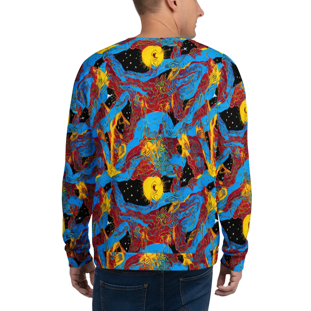 Chromatic Rebellion on Sweatshirt — Back