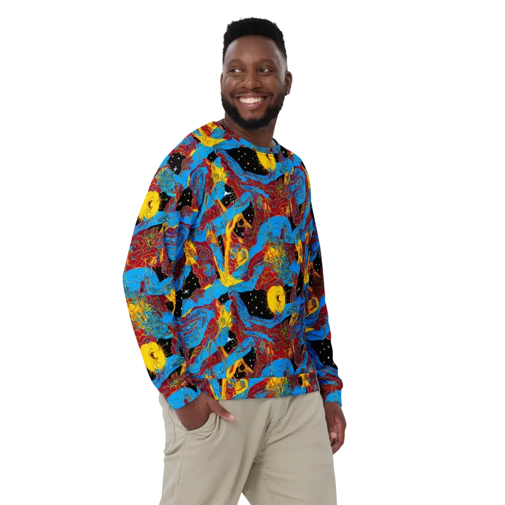 Chromatic Rebellion on Sweatshirt — Front