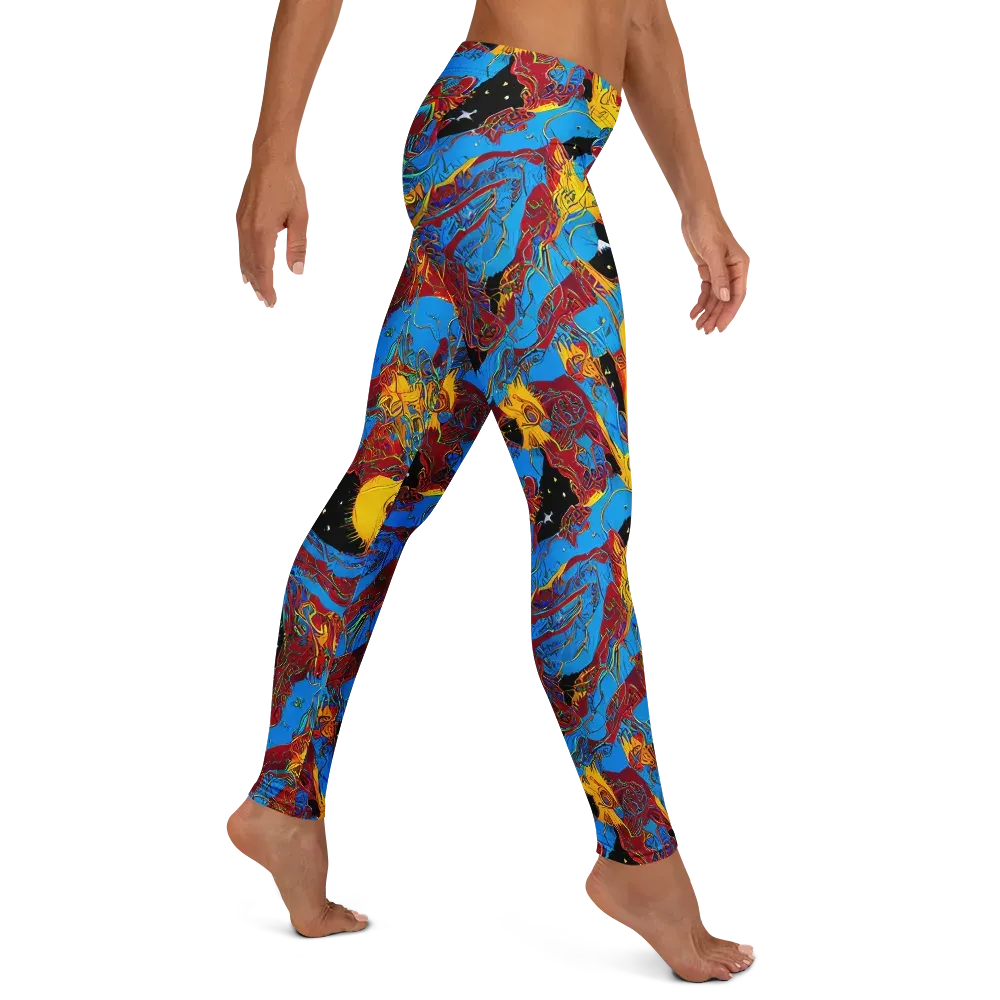 Chromatic Rebellion on Leggings — Right