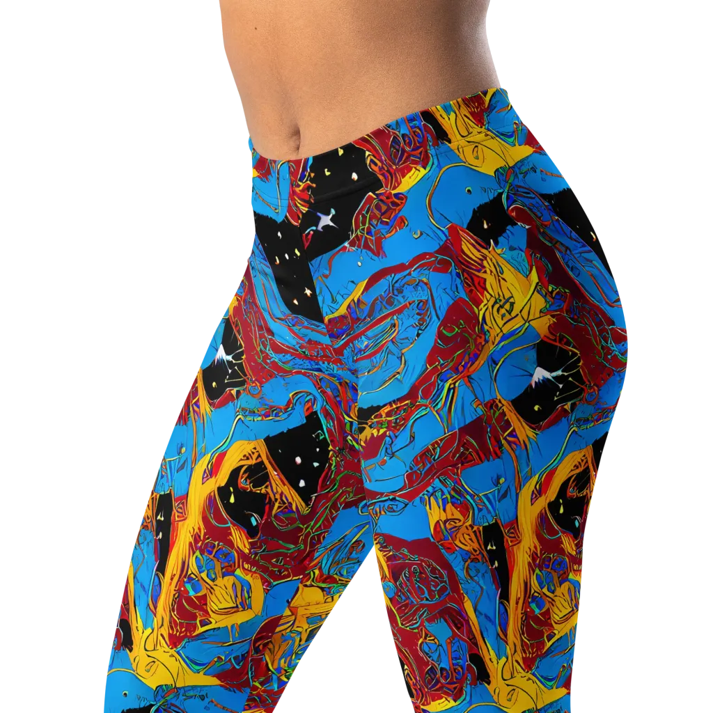 Chromatic Rebellion on Leggings — Left Front