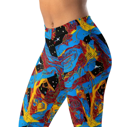 Chromatic Rebellion on a Leggings
