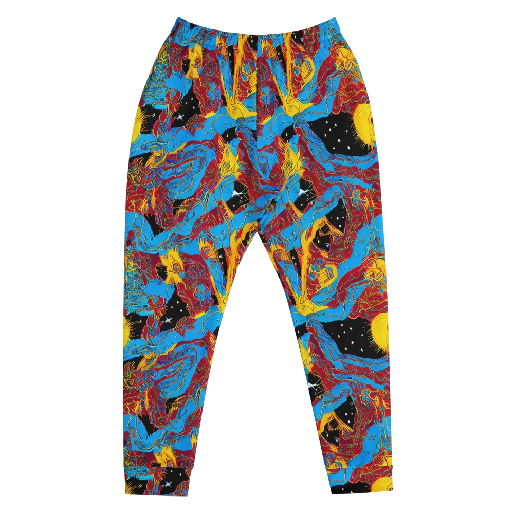 Chromatic Rebellion on Men's Joggers — Front