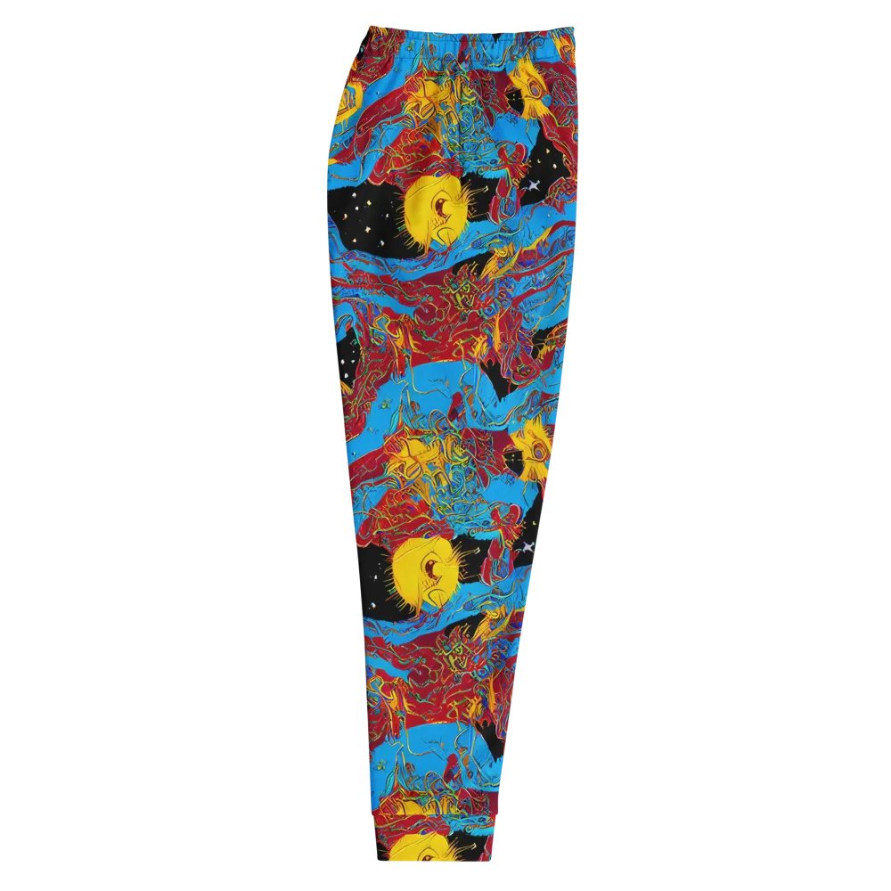 Chromatic Rebellion on Men's Joggers — Right