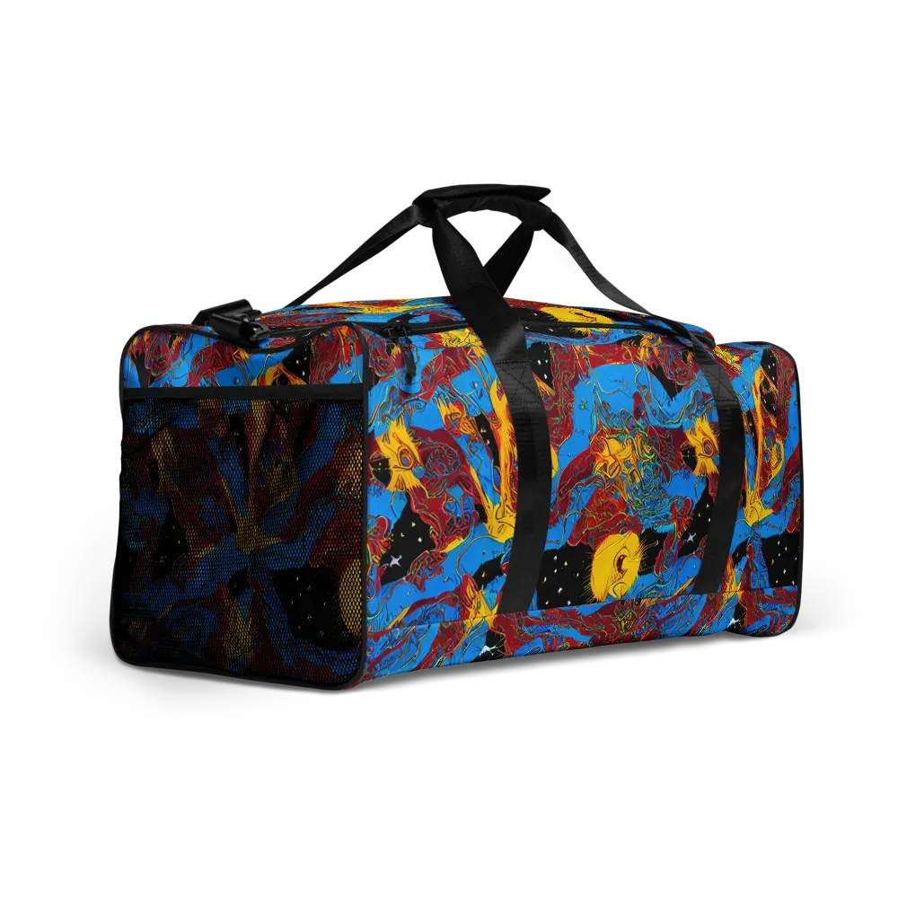 Chromatic Rebellion on Duffle Bag — Right Front