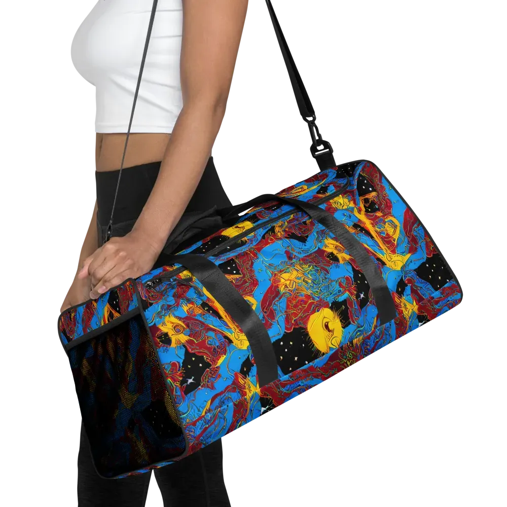 Chromatic Rebellion on Duffle Bag — Front
