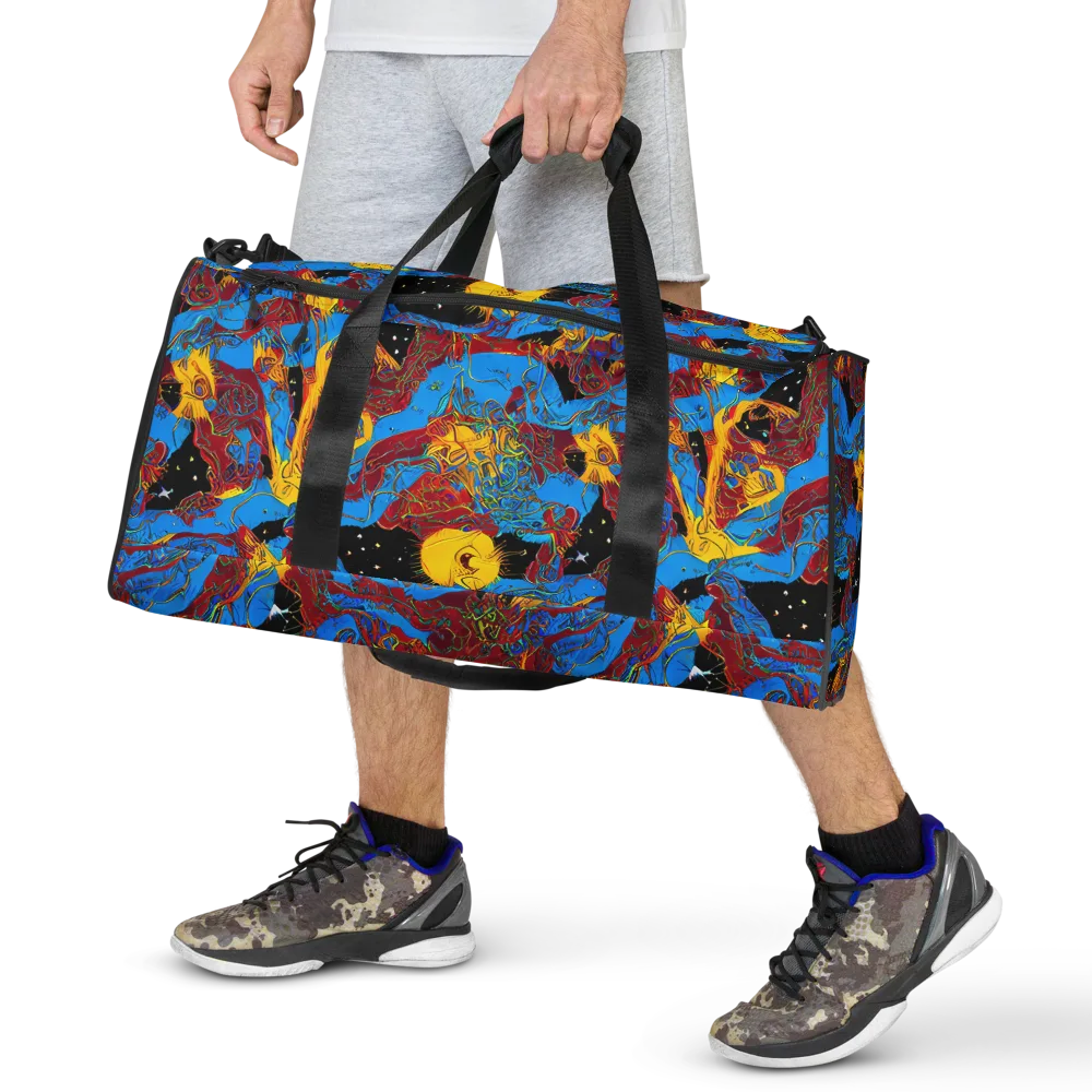 Chromatic Rebellion on Duffle Bag — Front