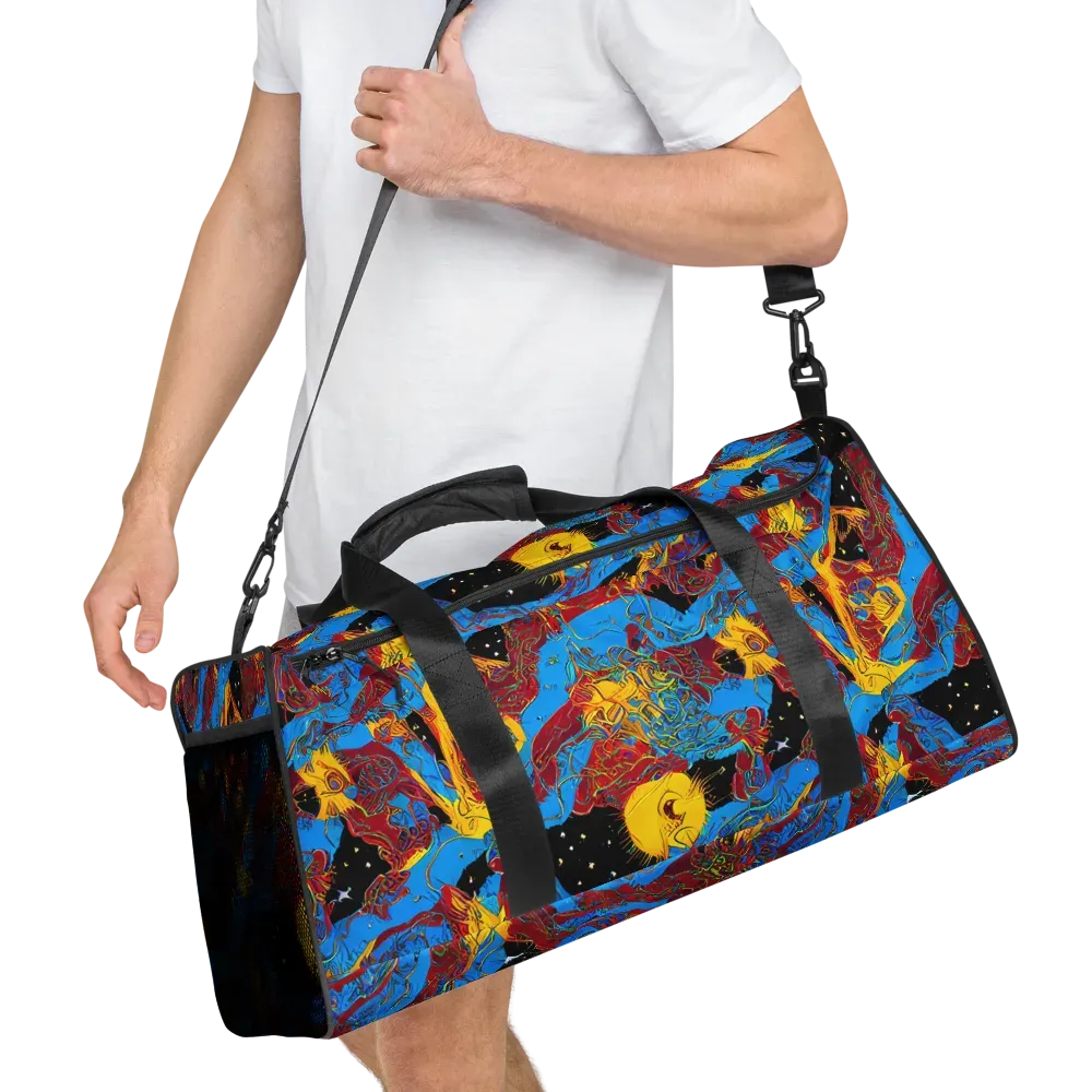 Chromatic Rebellion on Duffle Bag — Right Front