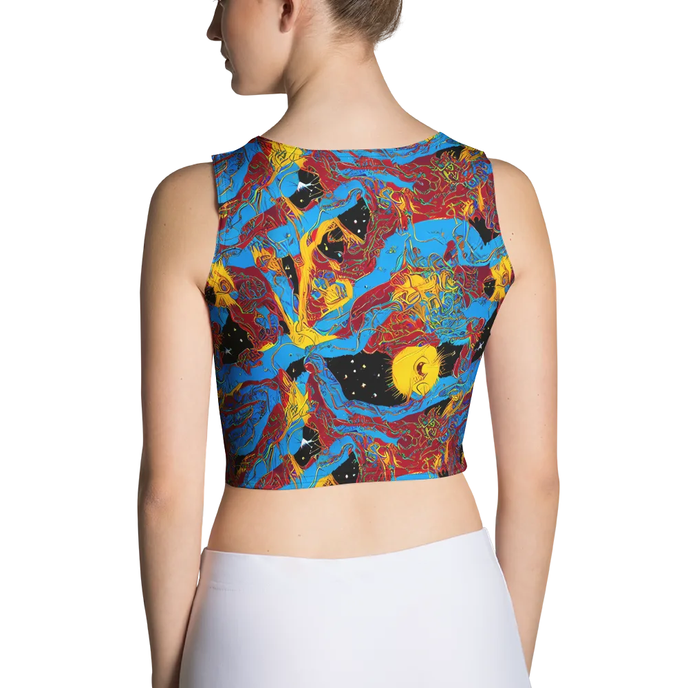 Chromatic Rebellion on Crop Top — Back