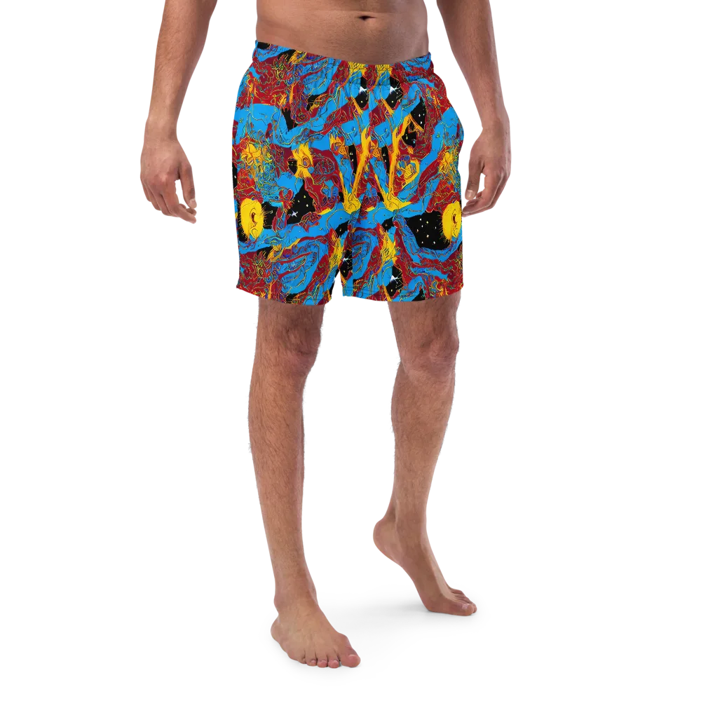 Chromatic Rebellion on Swim Trunks — Front