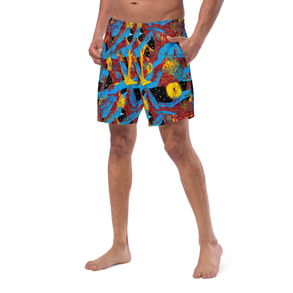 Chromatic Rebellion on Swim Trunks — Left Front
