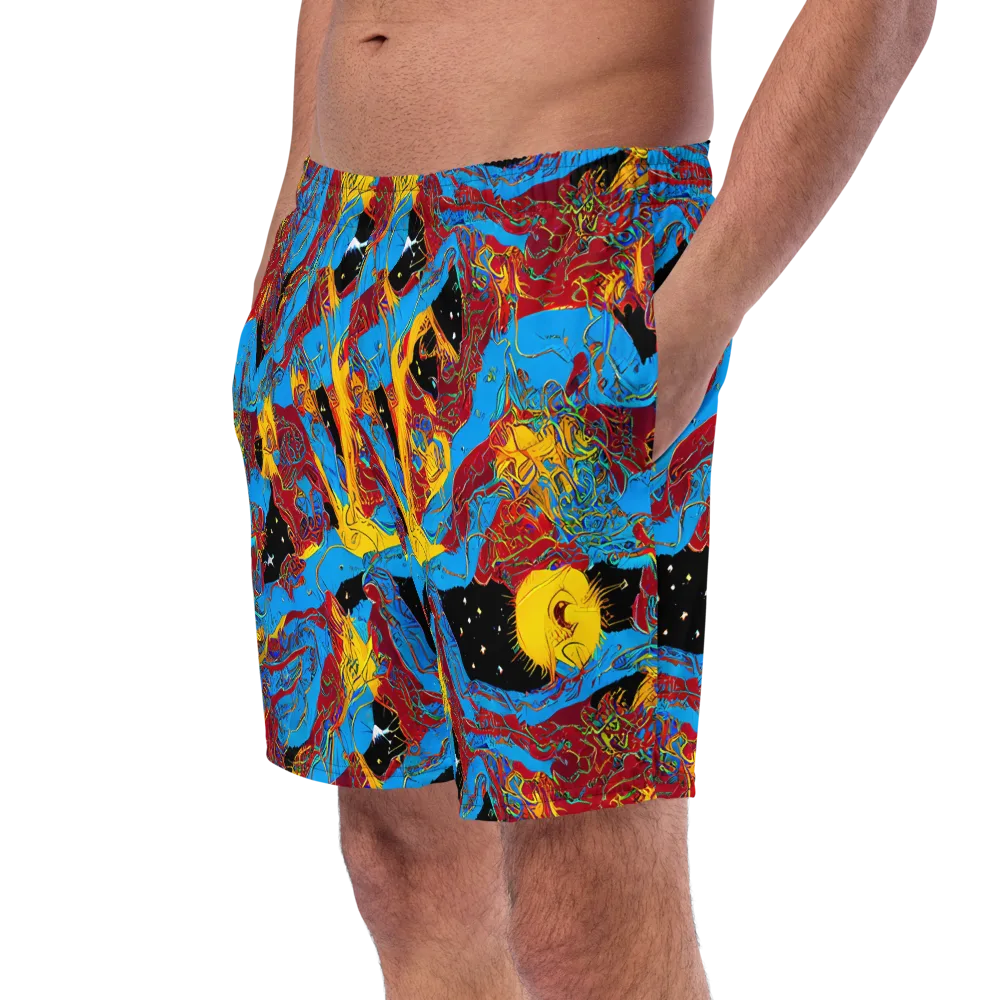 Chromatic Rebellion on Swim Trunks — Left Front