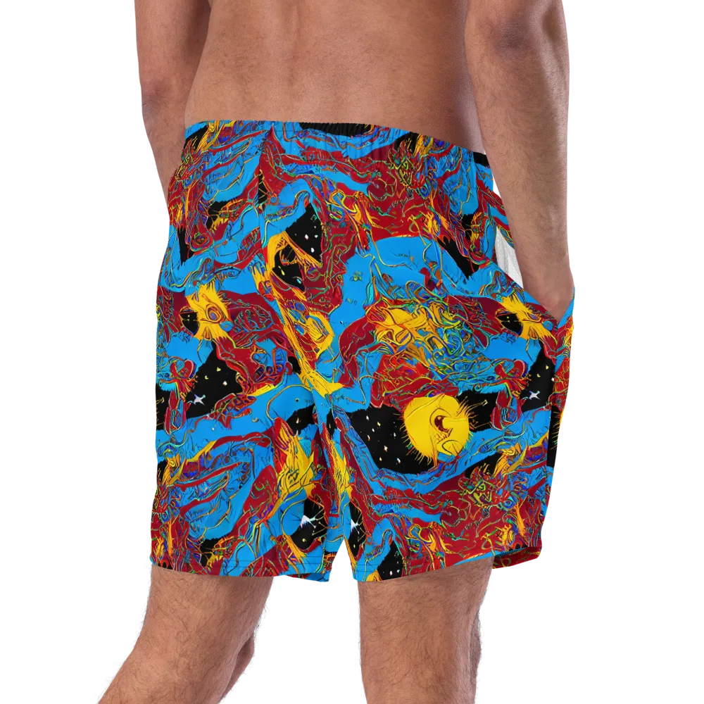 Chromatic Rebellion on Swim Trunks — Right Back
