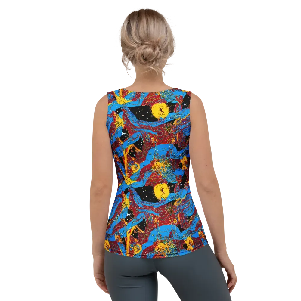 Chromatic Rebellion on Women's Tank Top — Back