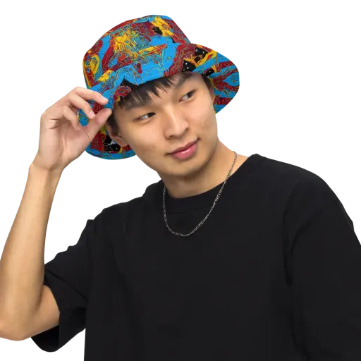 Chromatic Rebellion on a Reversible Bucket Hat