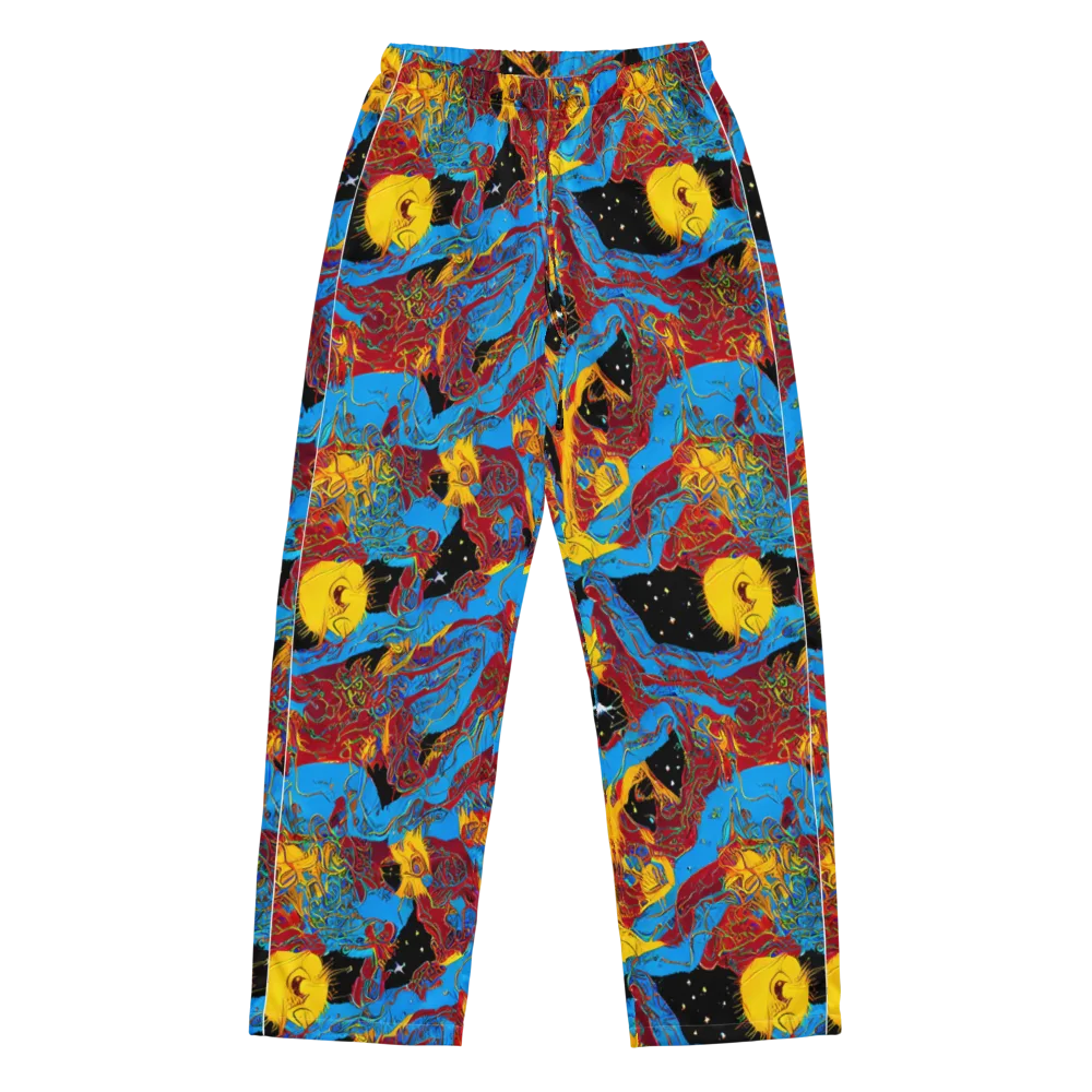 Chromatic Rebellion on Women's Pajama Pants — Front