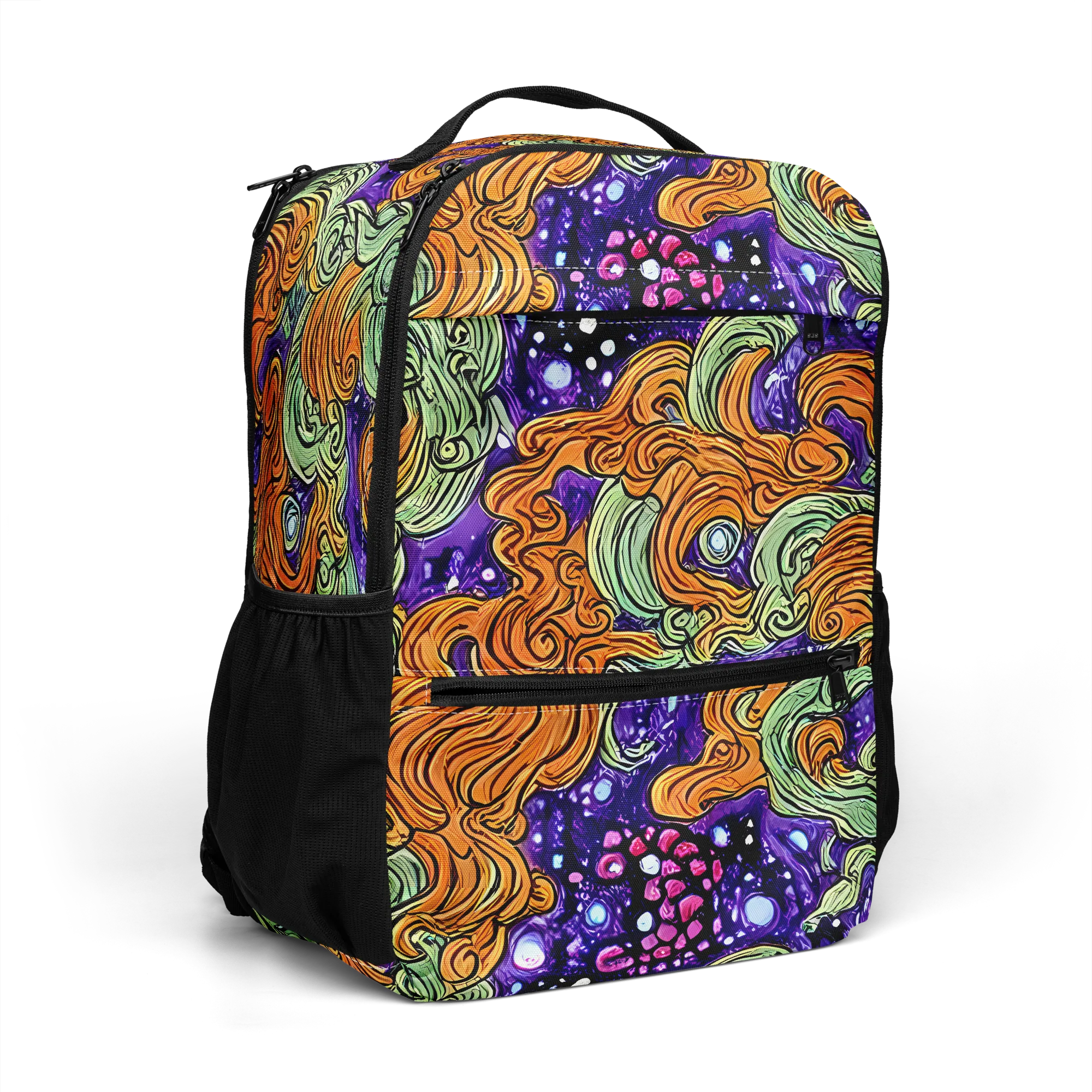 Magma Moon on Utility Backpack — Right Front