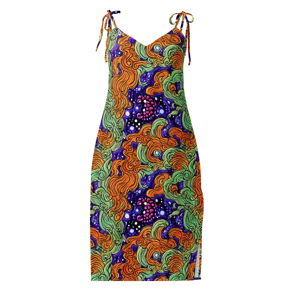 Magma Moon on Slip Dress — Front