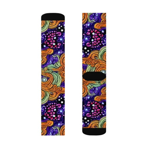 Magma Moon on a Socks