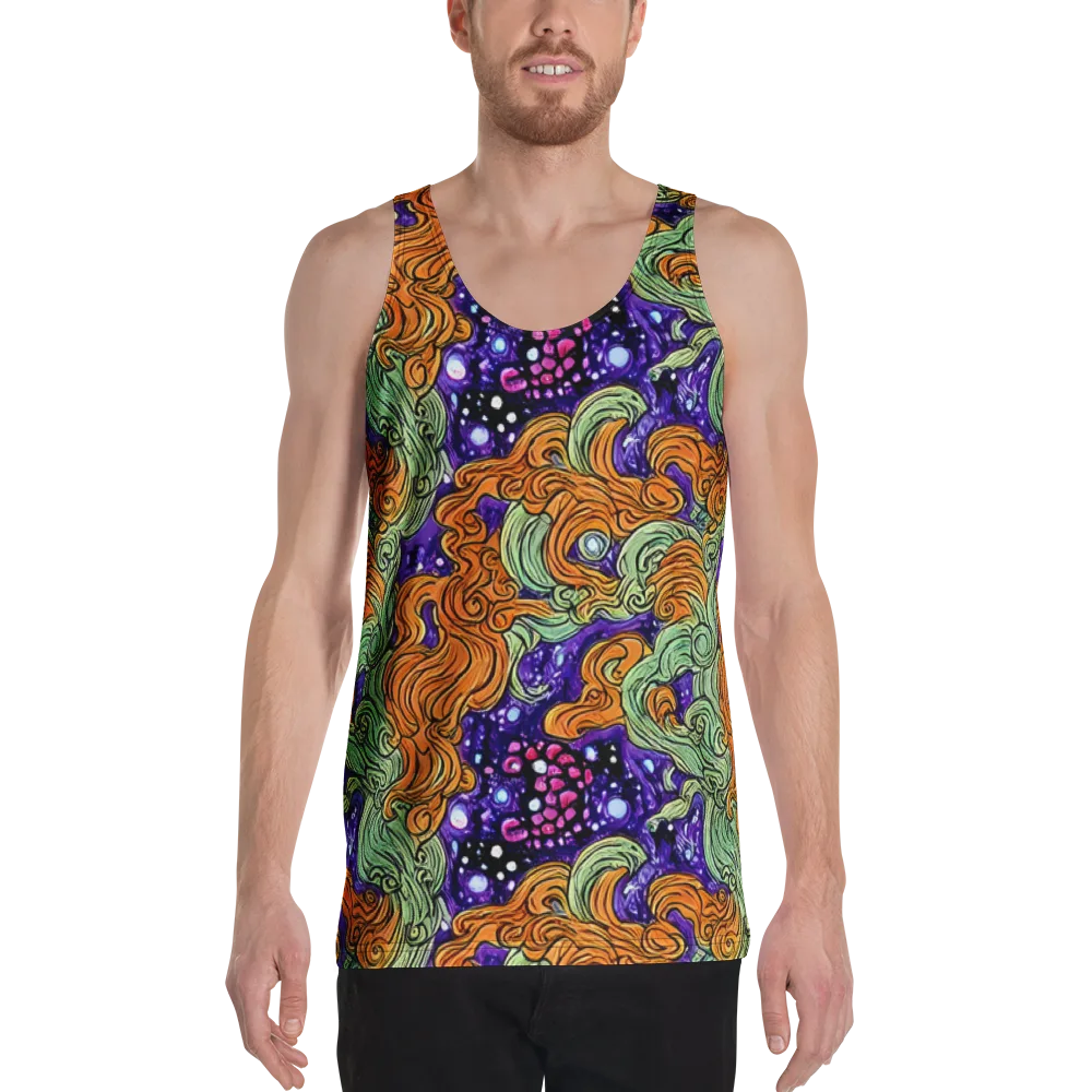 Magma Moon on Men's Tank Top — Front