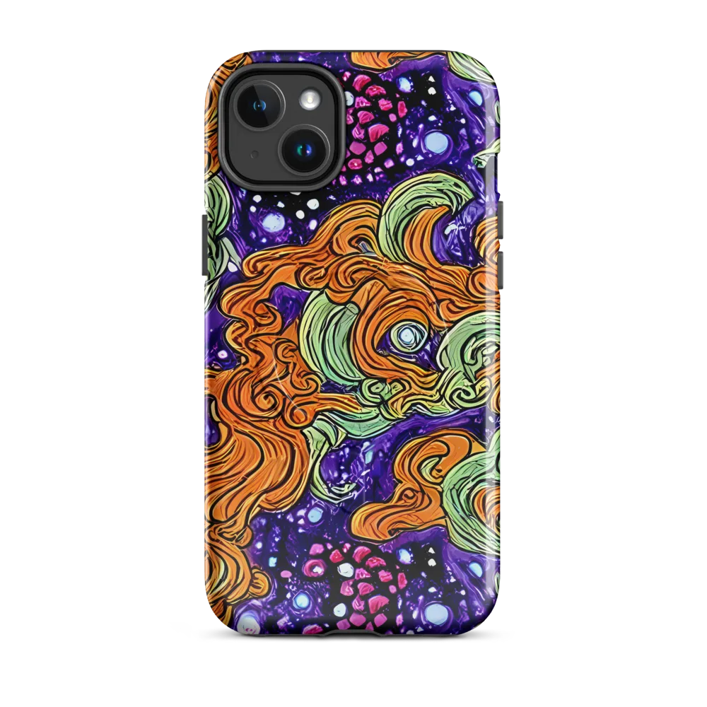 Magma Moon on MagSafe Tough Case for iPhone® — Front