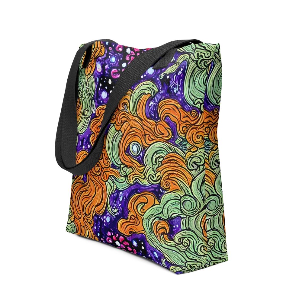 Magma Moon on Tote Bag — Front