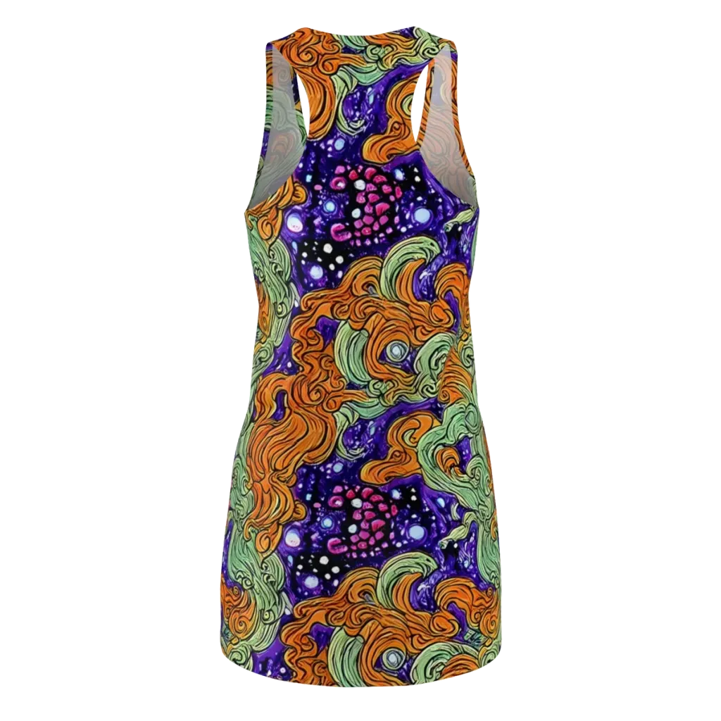 Magma Moon on Racerback Dress — Back