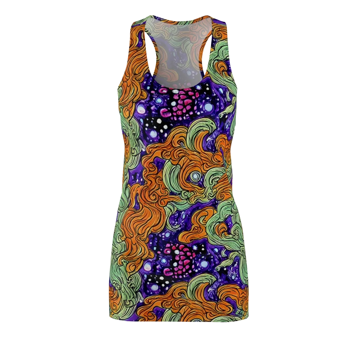 Magma Moon on Racerback Dress — Front
