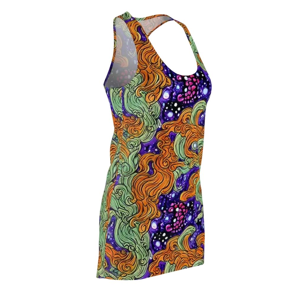 Magma Moon on Racerback Dress — Front Side