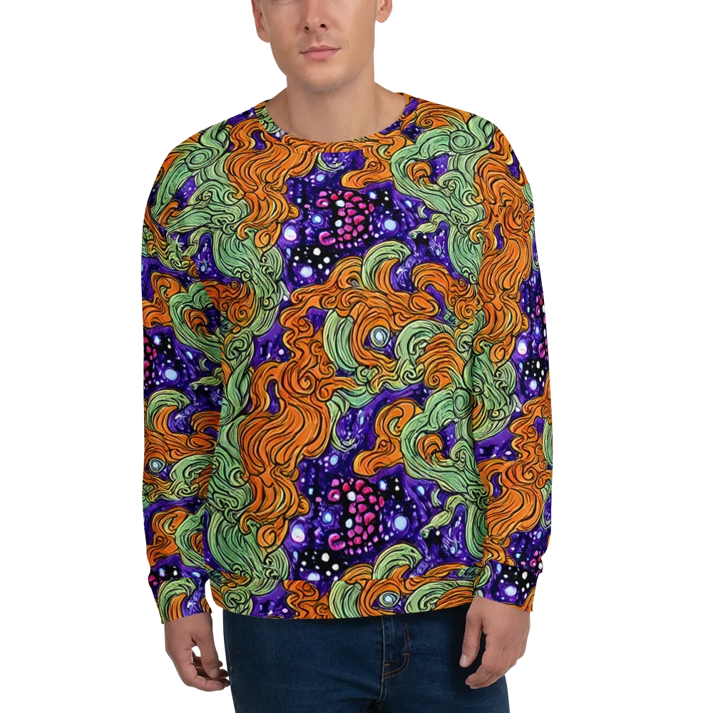 Magma Moon on Sweatshirt — Front