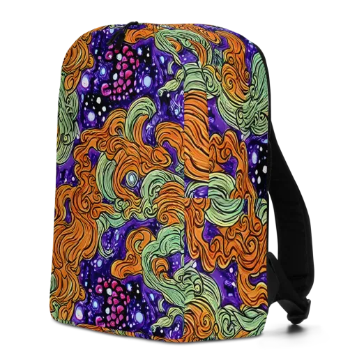Magma Moon on a Minimalist Backpack