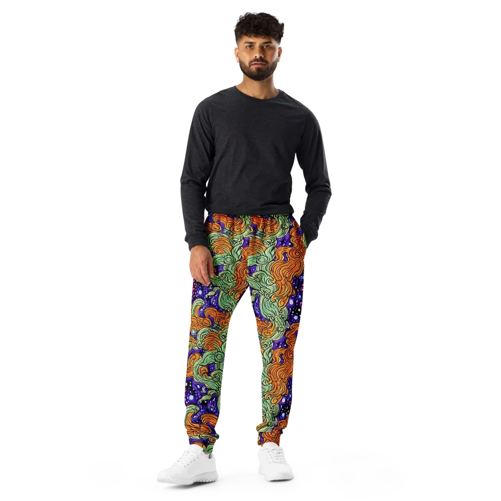 Magma Moon on Men's Joggers — Front