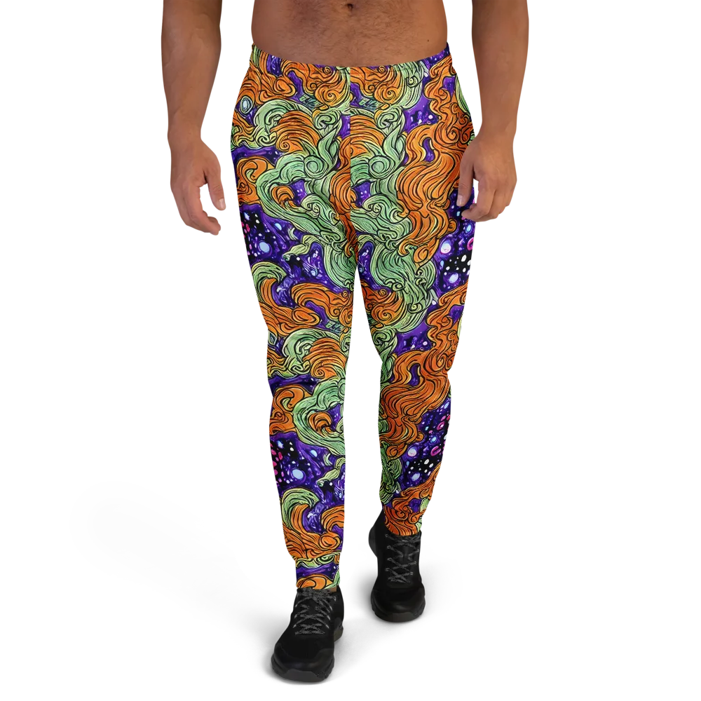 Magma Moon on Men's Joggers — Front