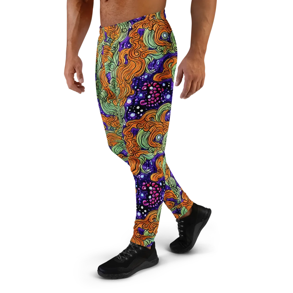 Magma Moon on Men's Joggers — Left