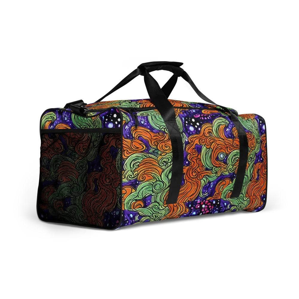 Magma Moon on Duffle Bag — Right Front