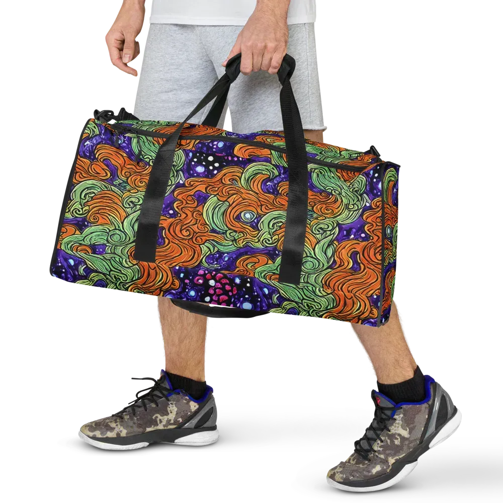 Magma Moon on Duffle Bag — Front