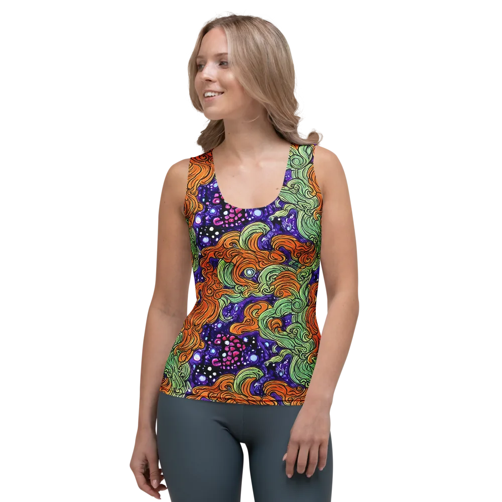 Magma Moon on Women's Tank Top — Front