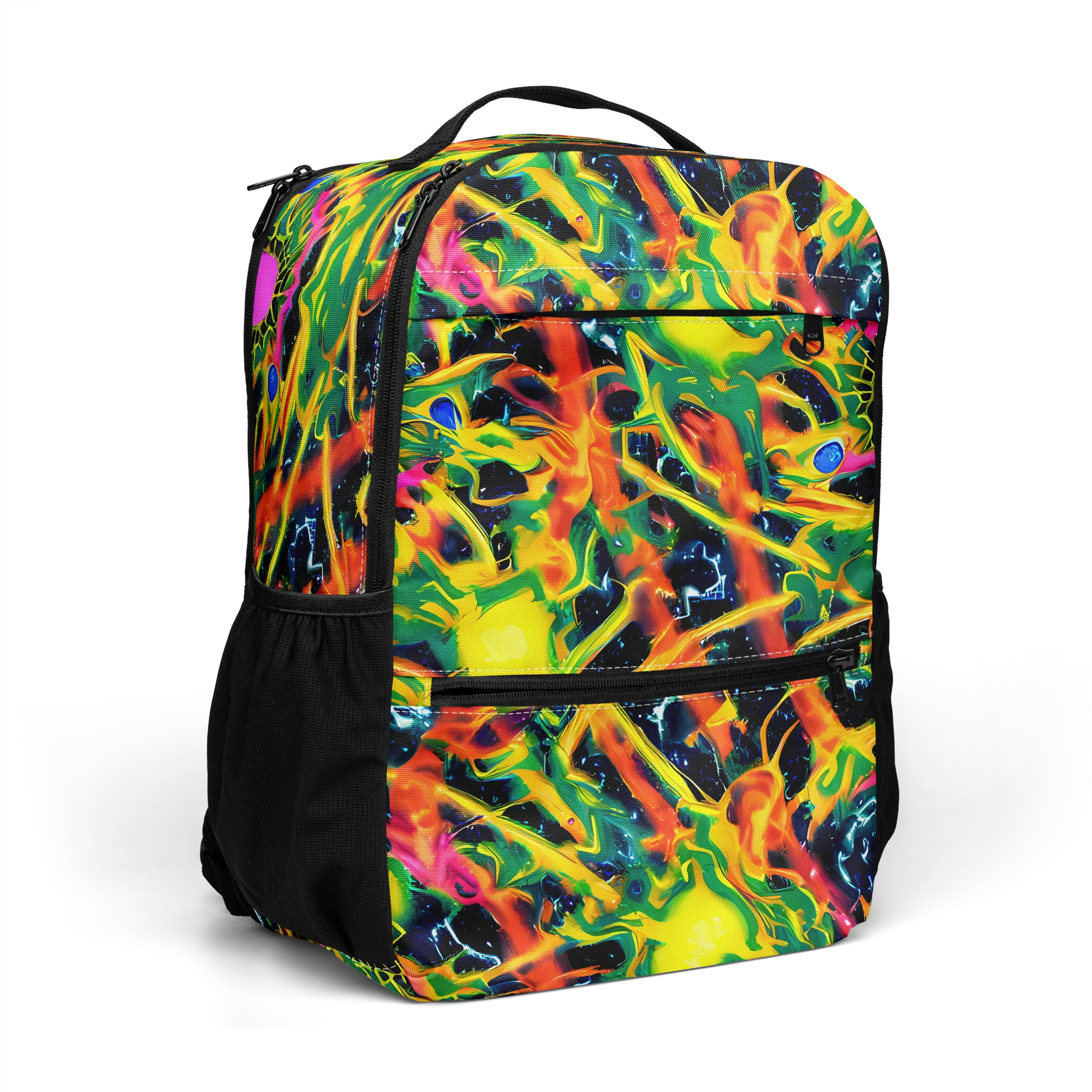 Molten Riot on Utility Backpack — Right Front