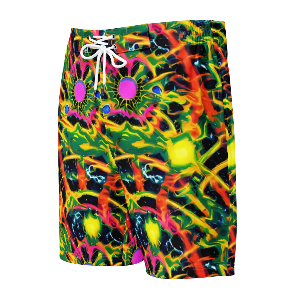 Molten Riot on Men's Board Shorts — Front