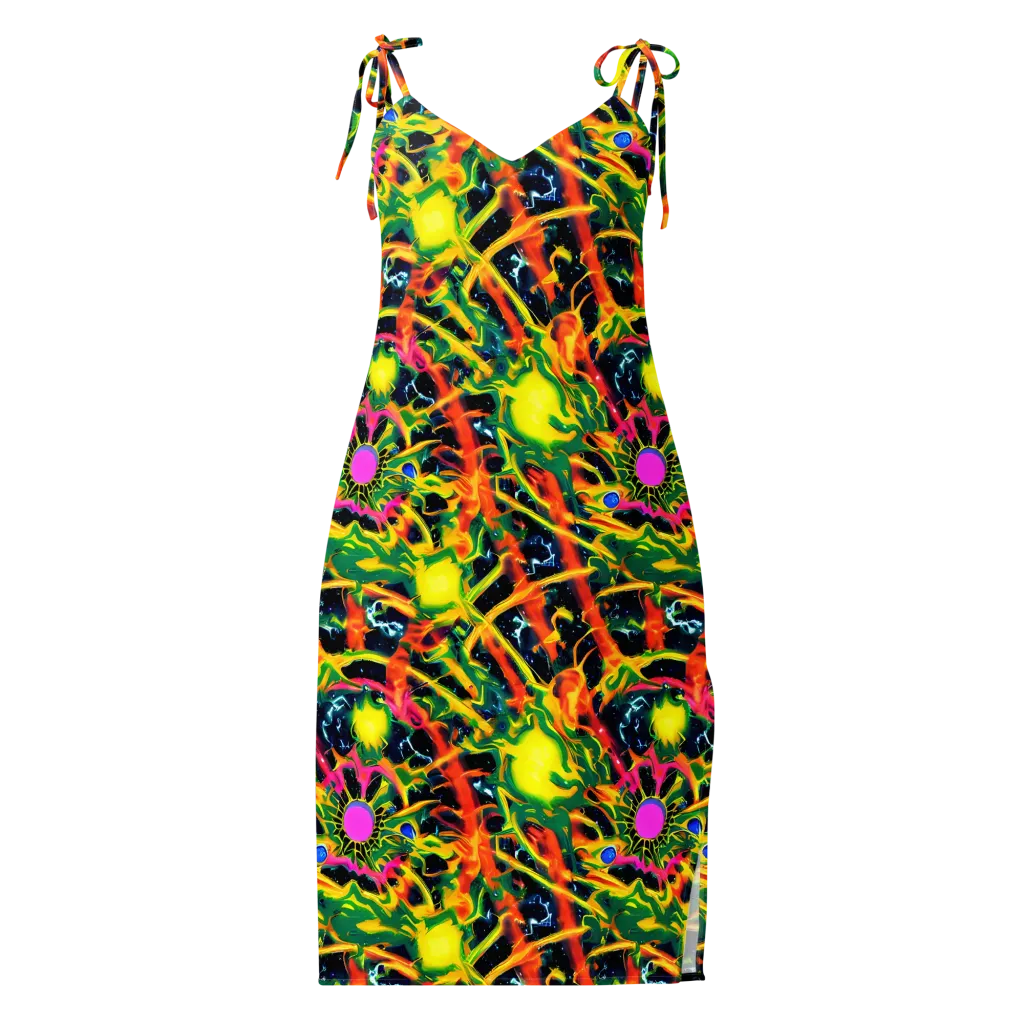 Molten Riot on Slip Dress — Front