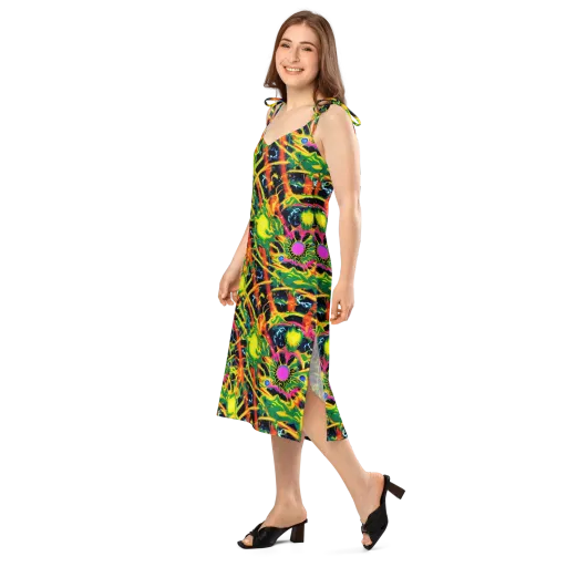Molten Riot on a Slip Dress